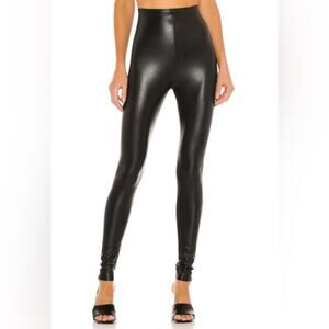 Commando Black Faux Leather Leggings